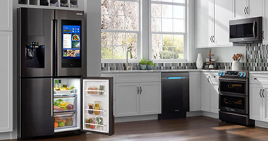 <p>Discover innovative home appliances and smart appliances that elevate your home. Samsung appliances offers washers, dryers, refrigerators, cooktops, ovens, dishwashers and more. Upgrade with the latest appliances and complete your home remodel.</p>
